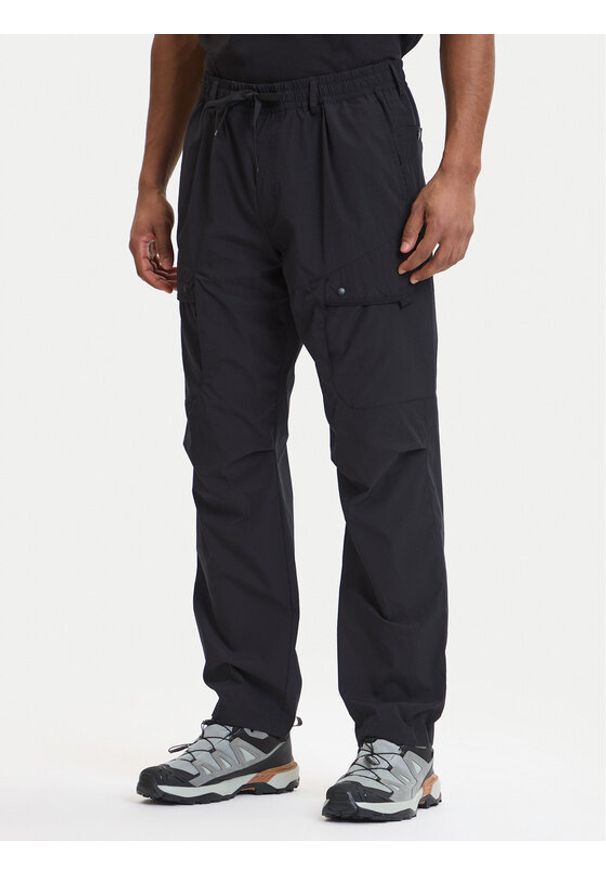 Parajumpers Spodnie materiałowe Mallaig 26SMPMPATU05 Czarny Regular Fit. Kolor: czarny. Materiał: syntetyk