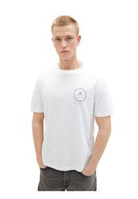 Tom Tailor Denim T-Shirt 1035602 Biały. Kolor: biały. Materiał: denim