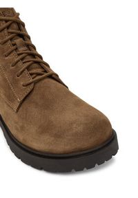 Birkenstock Trapery Highwood Lace Mid M 1030965 Brązowy. Kolor: brązowy. Materiał: zamsz, skóra #6