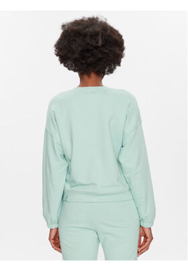 United Colors of Benetton - United Colors Of Benetton Bluza 31NB3M03M Zielony Regular Fit. Kolor: zielony. Materiał: bawełna