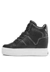 Guess Sneakersy Giala FL5ALA ELE12 Czarny. Kolor: czarny. Materiał: skóra #6