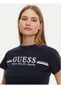 Guess T-Shirt V5GI03 I3Z14 Granatowy Regular Fit. Kolor: niebieski. Materiał: bawełna #3