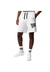 Krótka Lonsdale Polbathic. Kolor: czarny, biały, wielokolorowy. Materiał: bawełna. Długość: krótkie. Sport: fitness #1