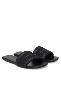 Armani Exchange Klapki XW002569 AF22793 MZ192 Czarny. Kolor: czarny. Materiał: skóra #2