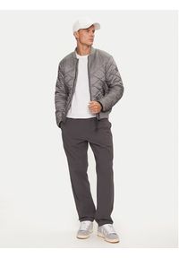 Replay Kurtka bomber M8400 .000.85008 Szary Regular Fit. Kolor: szary. Materiał: syntetyk #4