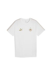 Puma - Męska koszulka FC Red Bull Salzburg KING PUMA. Kolor: beżowy, biały, wielokolorowy. Sport: bieganie #1