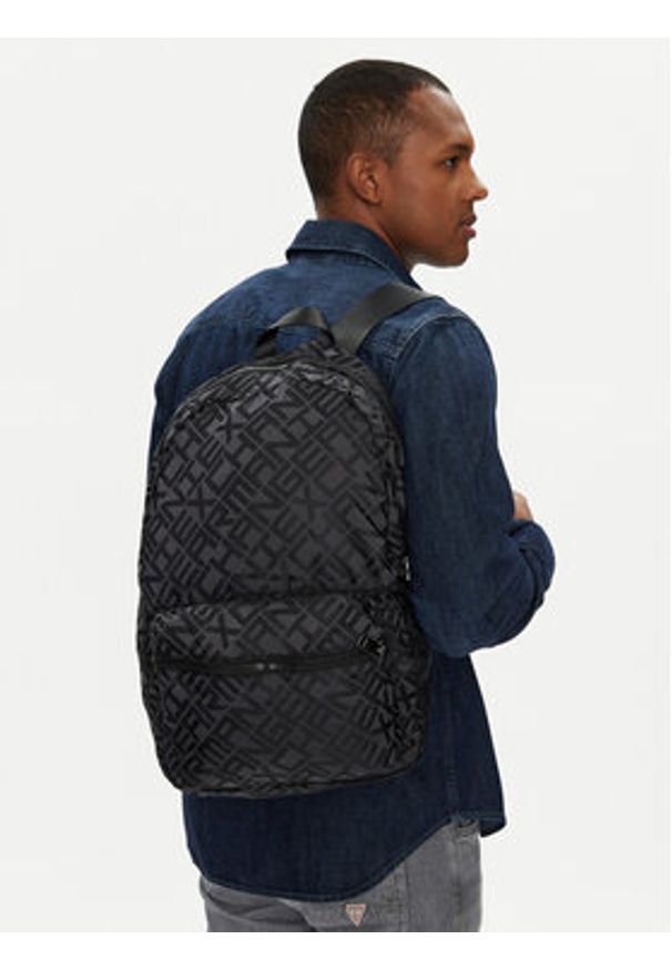 Armani Exchange Plecak XM000963 AF13926 FC013 Czarny. Kolor: czarny. Materiał: materiał