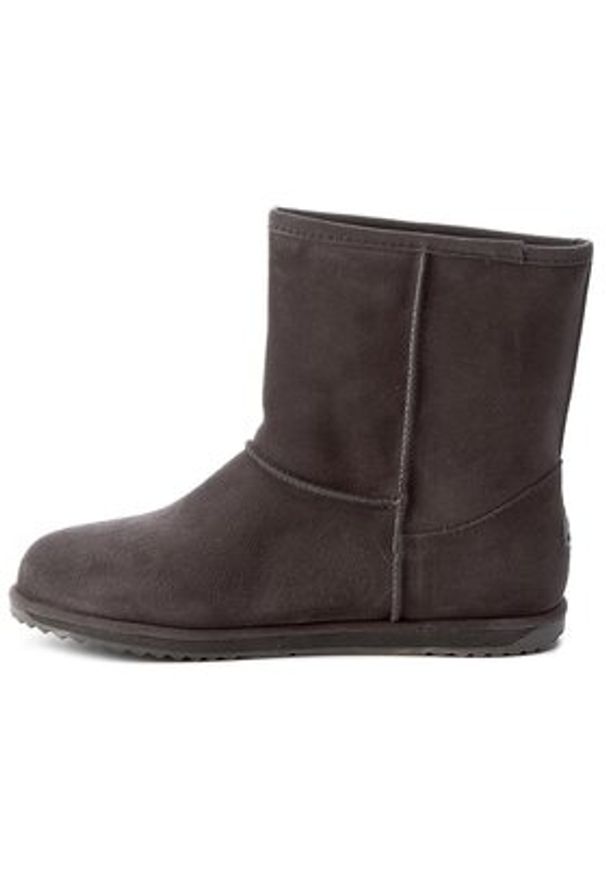 EMU Australia Śniegowce Brumby Lo Teens T10773 Szary. Kolor: szary. Materiał: skóra, zamsz