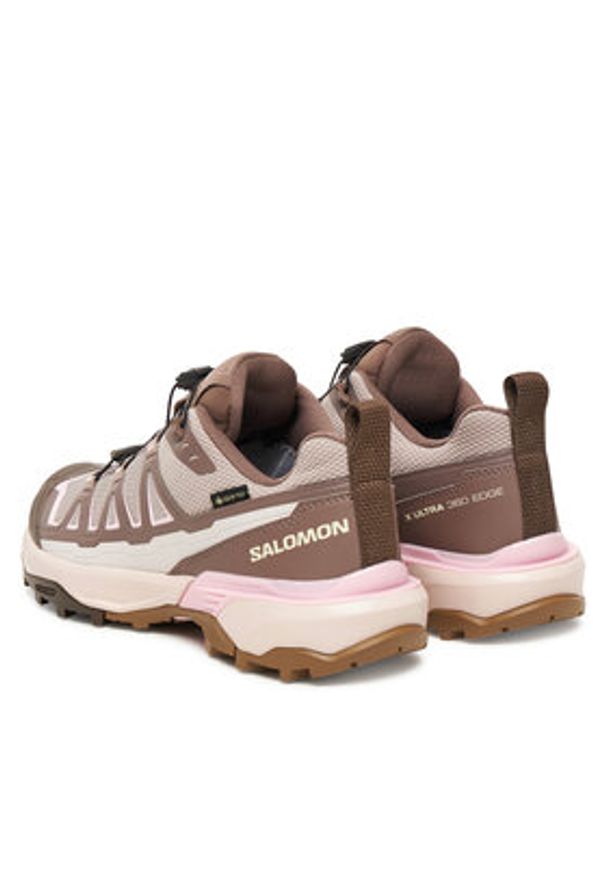 salomon - Salomon Trekkingi X Ultra 360 Edge Gore-Tex L47981800 Brązowy. Kolor: brązowy. Materiał: materiał