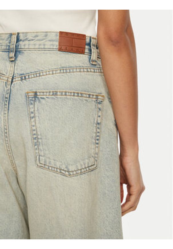 Tommy Jeans Jeansy DW0DW21254 Niebieski Wide Leg. Kolor: niebieski