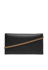Pinko - PINKO Torebka Flat Purse Mini AI 25-26 PCPL 105347 A0F1 Czarny. Kolor: czarny. Materiał: skórzane