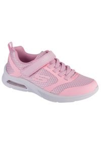 skechers - Buty sportowe Sneakersy dziewczęce, Microspec Max - Racer Gal. Kolor: różowy. Sport: turystyka piesza #1