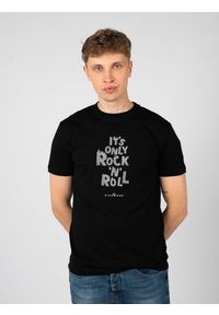 John Richmond T-Shirt | HMP25030TS | Mężczyzna | Czarny. Okazja: na co dzień. Kolor: czarny. Materiał: bawełna. Wzór: nadruk. Styl: klasyczny, elegancki, casual #4