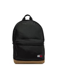 Tommy Jeans Plecak Tjm Ess Daily Dome Backpack AM0AM13356 Czarny. Kolor: czarny. Materiał: materiał