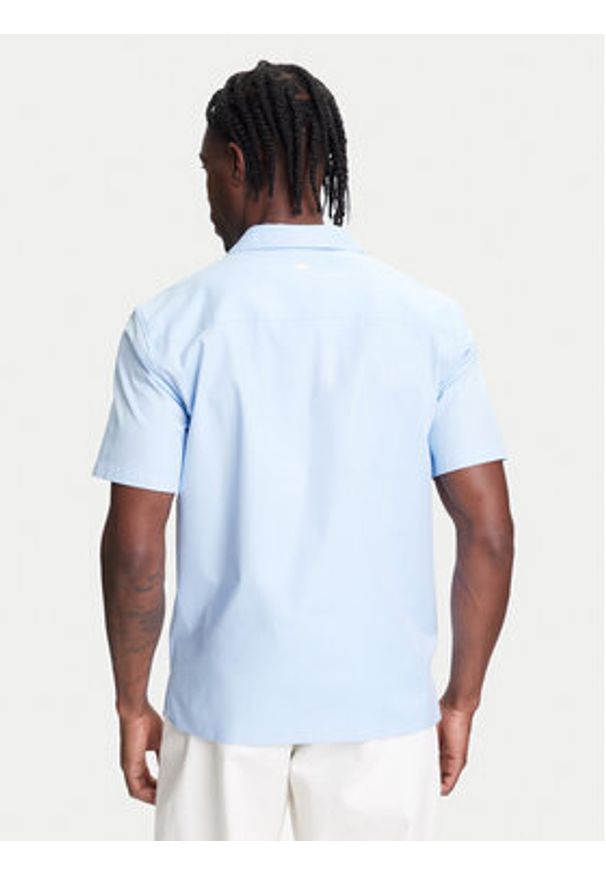 Robe di Kappa Koszula Robe Giovani Aousja 631372W Błękitny Regular Fit. Kolor: niebieski. Materiał: bawełna