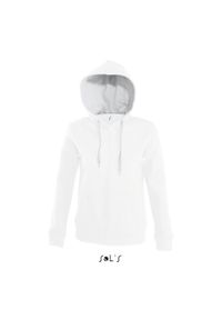 SOL'S - Bluza damska z kapturem Sol's Soul. Typ kołnierza: kaptur. Kolor: biały #1