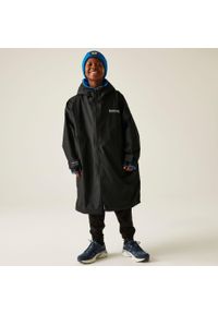 Regatta - Dziecięcy wodoodporny szlafrok do przewijania. Kolor: czarny, niebieski, wielokolorowy. Materiał: tkanina #1