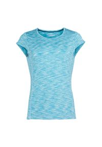 Regatta - T-Shirt Damski Hyperdimension II. Kolor: niebieski. Sport: turystyka piesza