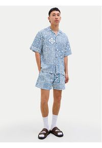 Jack & Jones - Jack&Jones Szorty kąpielowe Maui 12277730 Błękitny Regular Fit. Kolor: niebieski. Materiał: syntetyk #7