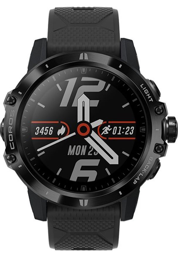 COROS VERTIX GPS Laikrodžiai nuotykiams, Dark Rock. Styl: rockowy