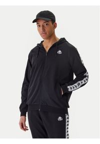 Kappa Bluza Banda Zamin 3 331U3ZW Czarny Regular Fit. Kolor: czarny. Materiał: bawełna #1