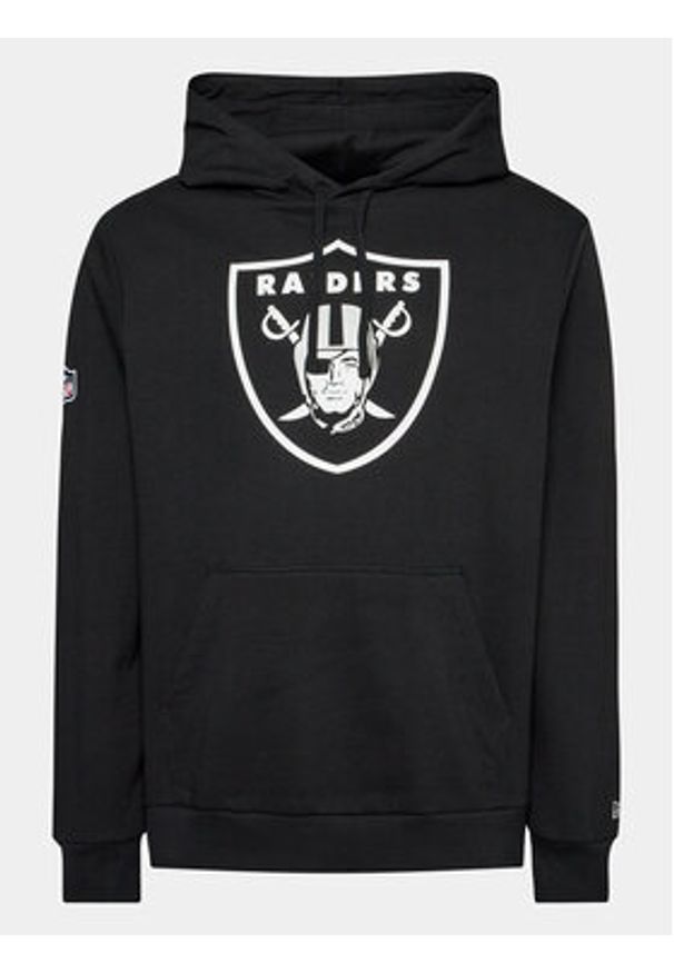 New Era Bluza NFL 60416766 Czarny Regular Fit. Kolor: czarny. Materiał: bawełna