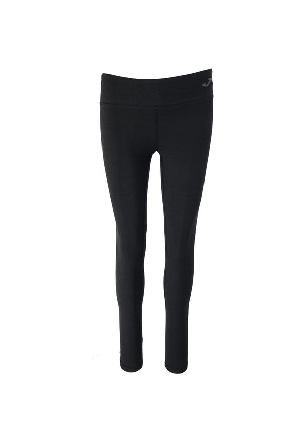 Legginsy Joma Davos, Kobiety. Kolor: czarny. Materiał: poliamid, materiał. Długość: długie. Sport: bieganie