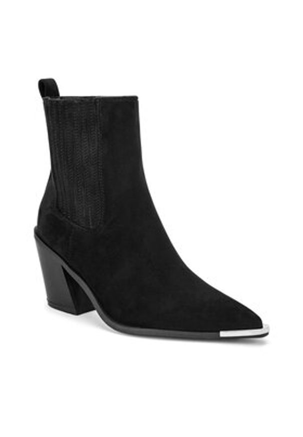 DeeZee Botki HY9057-5 Czarny. Kolor: czarny. Materiał: materiał