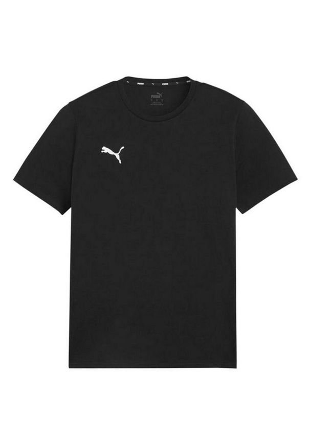 Puma - Męska Koszulka Team Goal Casuals. Kolor: czarny. Sport: turystyka piesza