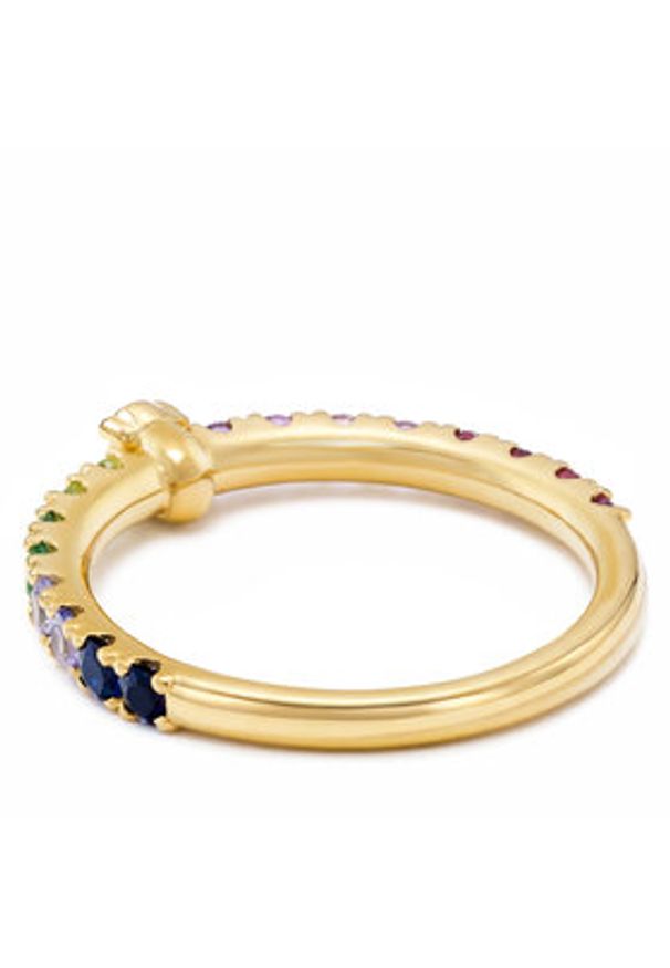 Tous - TOUS Pierścionek 1004564012 Złoty. Materiał: metalowe. Kolor: złoty