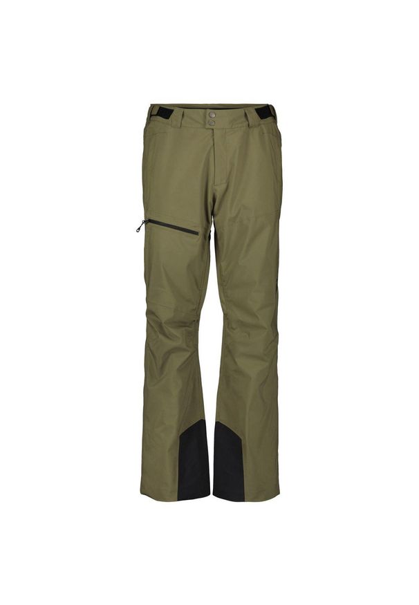 Scott - Spodnie narciarskie męskie SCOTT Ultimate Dryo. Kolor: zielony. Sezon: zima. Sport: narciarstwo