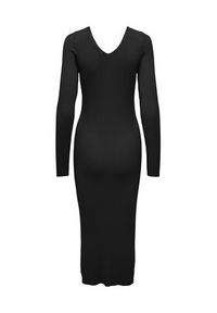 only - ONLY Sukienka dzianinowa 15302348 Czarny Regular Fit. Kolor: czarny. Materiał: dzianina, wiskoza #2
