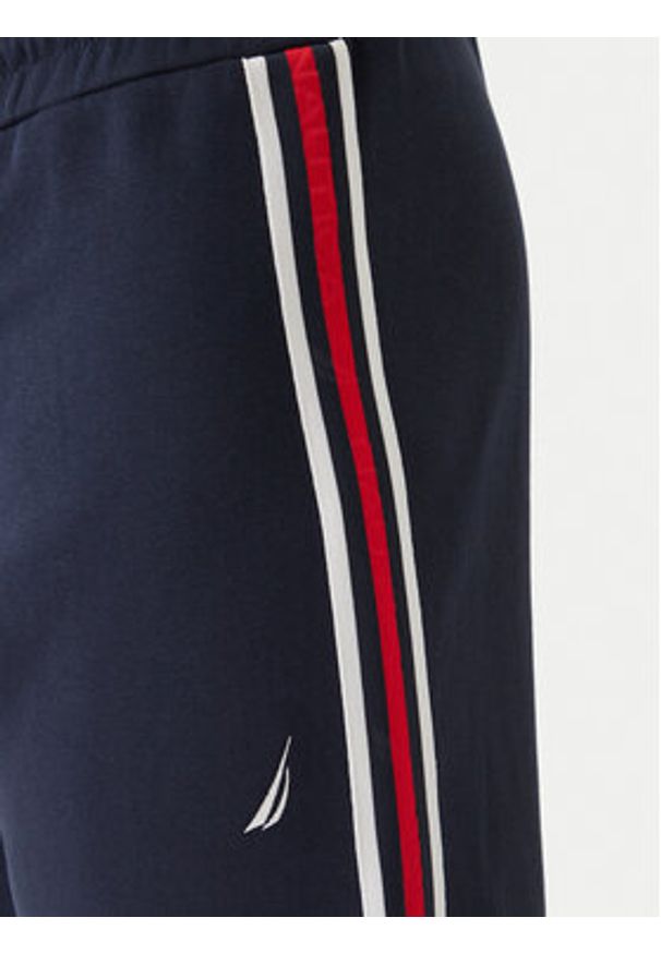 Nautica Spodnie dresowe Yakima N1T04064 Granatowy Regular Fit. Kolor: niebieski. Materiał: syntetyk