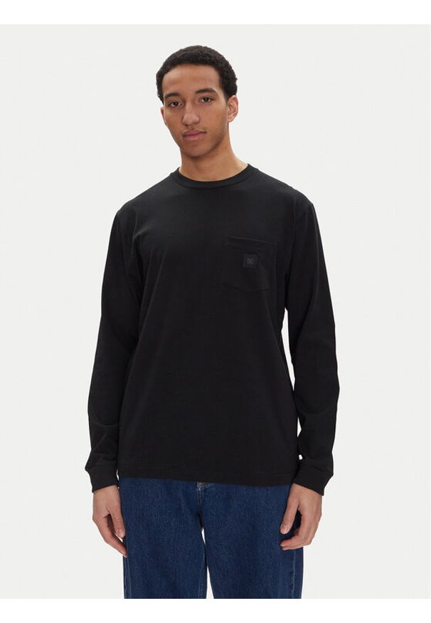 DC Shoes Bluza ADYKT03247 Czarny Standard Fit. Kolor: czarny. Materiał: bawełna