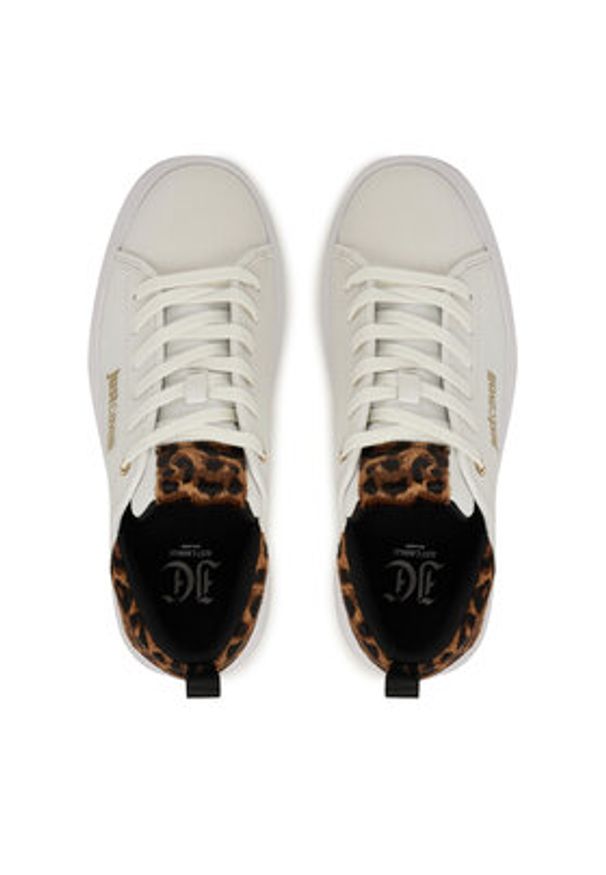 Just Cavalli Sneakersy 79RA3SB7 ZPB58 Biały. Kolor: biały. Materiał: skóra