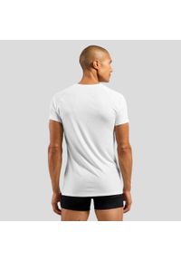 Odlo - Koszulka z krótkim rękawem męska ODLO Active F-Dryight Eco. Kolor: biały. Długość rękawa: krótki rękaw. Długość: krótkie. Sport: fitness