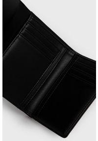 Trussardi Jeans - Trussardi Portfel damski kolor czarny. Kolor: czarny. Materiał: materiał. Wzór: gładki #2