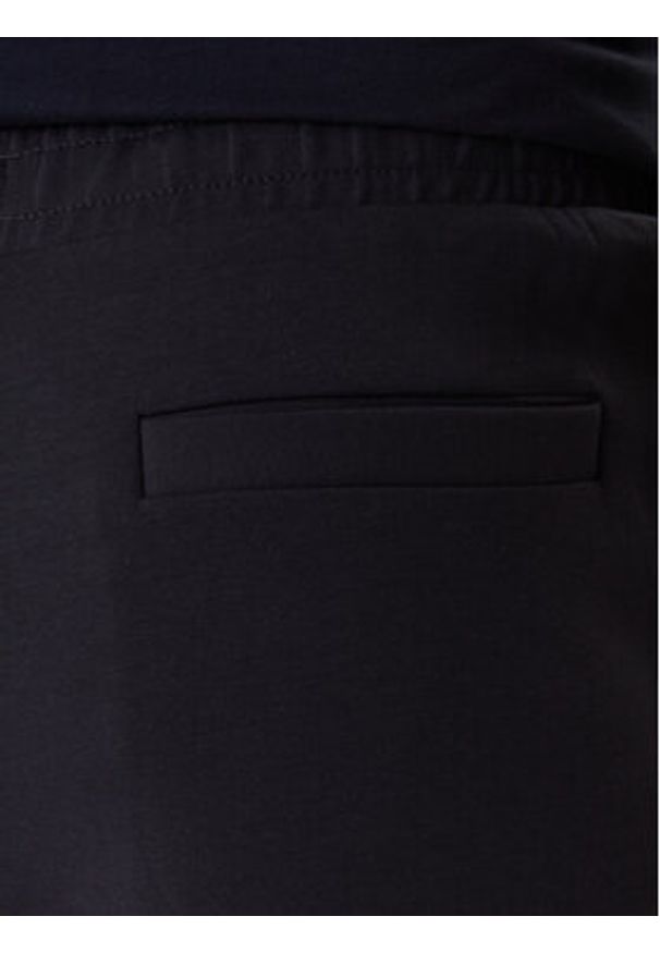 BOSS Spodnie dresowe Hadiko 50506141 Granatowy Regular Fit. Kolor: niebieski. Materiał: bawełna