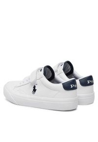 Polo Ralph Lauren Sneakersy RL00566100 C Biały. Kolor: biały. Materiał: skóra #4