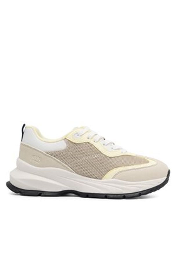 GAP - Gap Sneakersy GBE001F5TWSANDGP Beżowy. Kolor: beżowy. Materiał: materiał