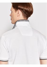 BOSS - Boss Polo Paddy 50469055 Biały Regular Fit. Typ kołnierza: polo. Kolor: biały. Materiał: bawełna #3