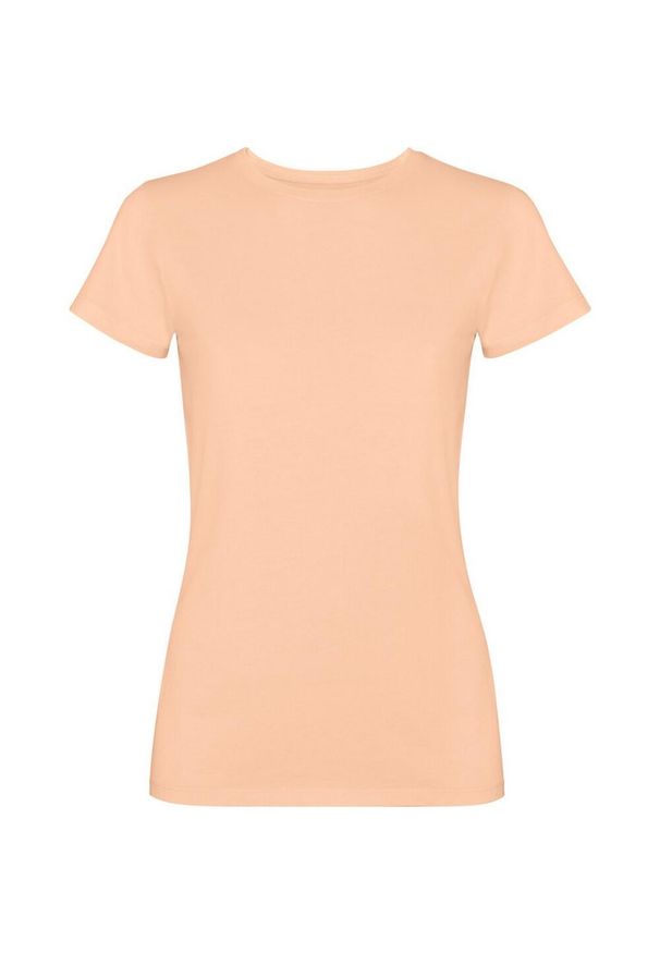 ROLY - T-shirt Damski Z Krótkim Rękawem Fiyi. Kolor: pomarańczowy. Długość rękawa: krótki rękaw. Długość: krótkie. Sport: turystyka piesza