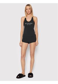 Guess Piżama O1GX01 JR07A Czarny Regular Fit. Kolor: czarny #1