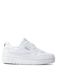 Fila Sneakersy Fxventuno Teens FFT0007.10004 Biały. Kolor: biały. Materiał: skóra