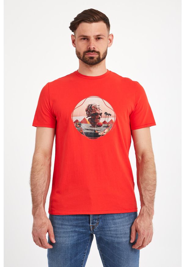 Just Cavalli - T-SHIRT JUST CAVALLI. Styl: elegancki