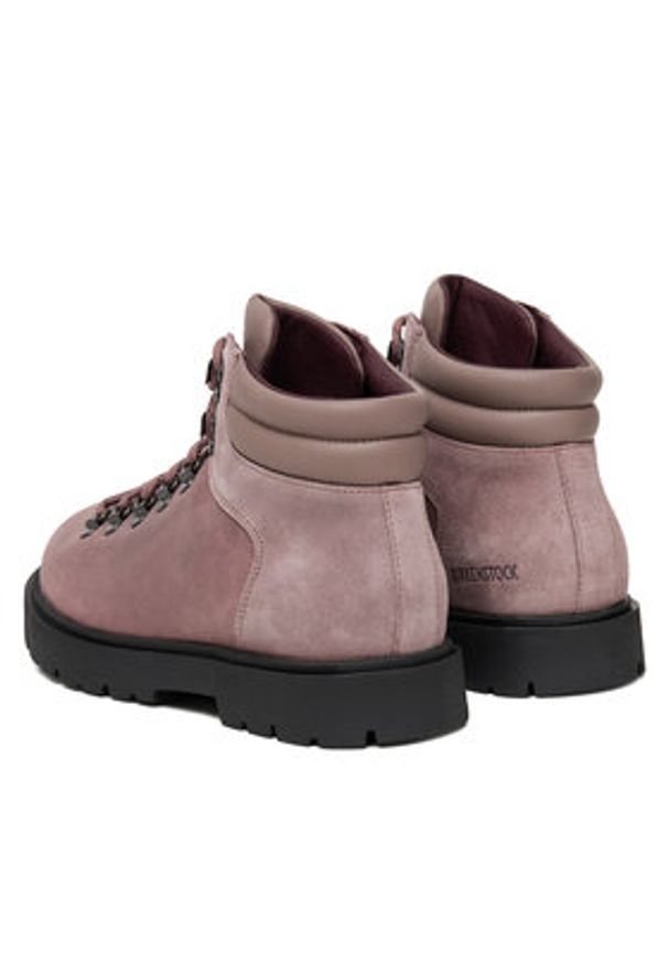 Birkenstock Trapery Jackson 2.0 1030946 Fioletowy. Kolor: fioletowy. Materiał: skóra