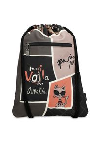 Kolorowy Worek Anekke Stylowy Plecak Damski. Wzór: kolorowy. Styl: elegancki #2