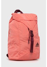 adidas Performance plecak HE5041 damski kolor różowy duży z nadrukiem. Kolor: różowy. Materiał: materiał. Wzór: nadruk #4