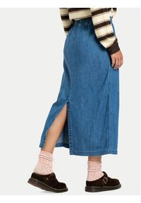 Quiksilver Spódnica jeansowa Yukon EQWWK03028 Granatowy Regular Fit. Kolor: niebieski. Materiał: bawełna #7