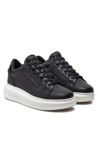Karl Lagerfeld - KARL LAGERFELD Sneakersy KL62525N Czarny. Kolor: czarny. Materiał: skóra #5